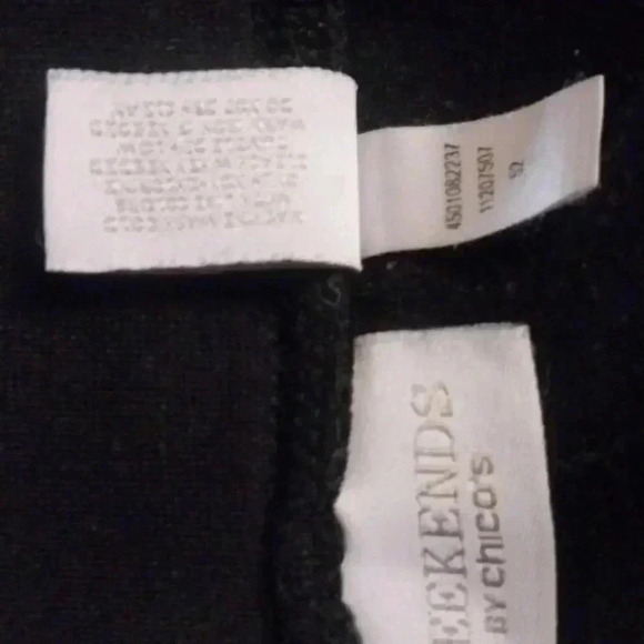 Chico’s Weekend Pull On Yoga Pants. Size 2 - Picture 4 of 4